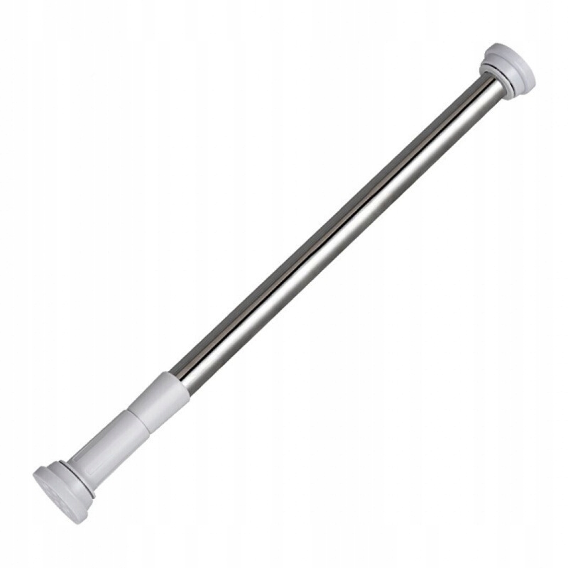 Tyč na sprchový záves - Expanzná sprchová tyč R70 110-200 x 22 mm strieborná